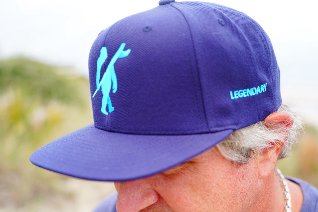 LEGENDARY Bigfoot Surf Snapback Hat – Premium Embroidered Coastal Cap