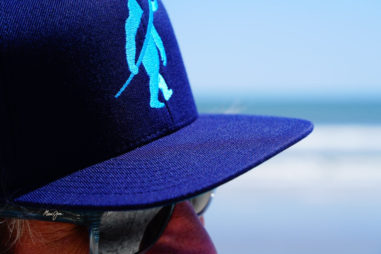 LEGENDARY Bigfoot Surf Snapback Hat – Premium Embroidered Coastal Cap