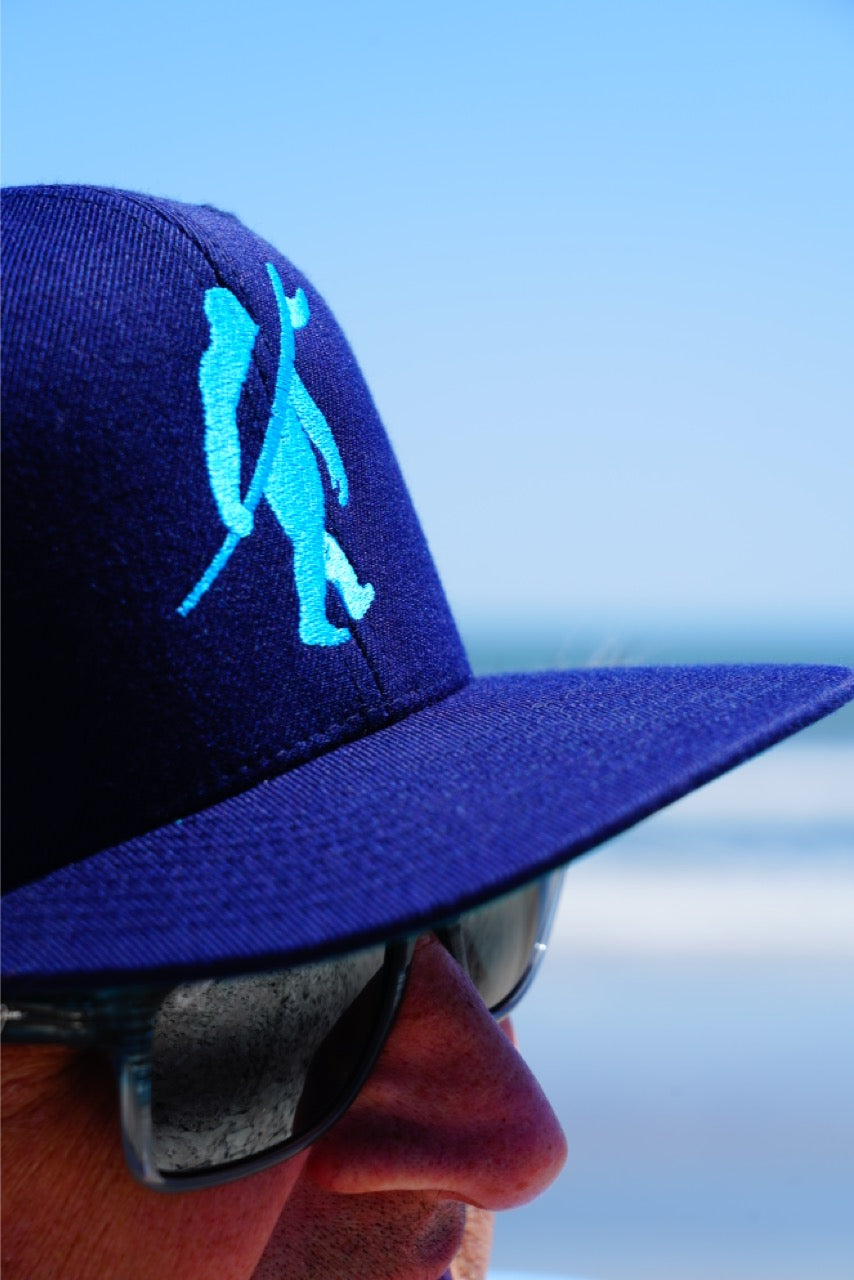 LEGENDARY Bigfoot Surf Snapback Hat – Premium Embroidered Coastal Cap