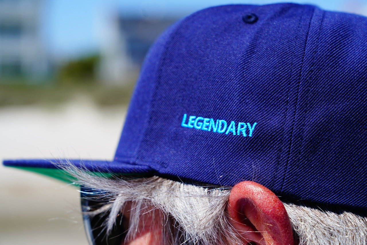 LEGENDARY Bigfoot Surf Snapback Hat – Premium Embroidered Coastal Cap