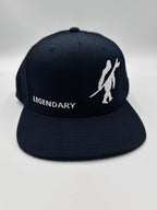 LEGENDARY Snapback Hat – Structured Flat Brim | Premium Embroidered Logo