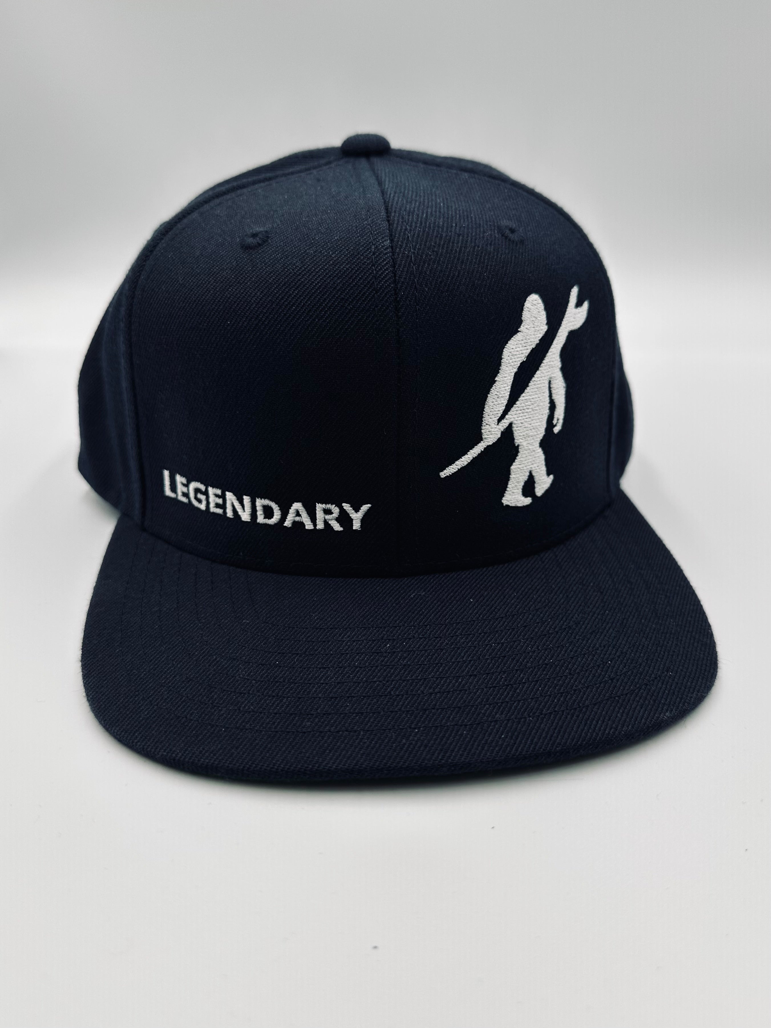 LEGENDARY Snapback Hat – Structured Flat Brim | Premium Embroidered Logo