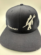 LEGENDARY Snapback Hat – Structured Flat Brim | Premium Embroidered Logo