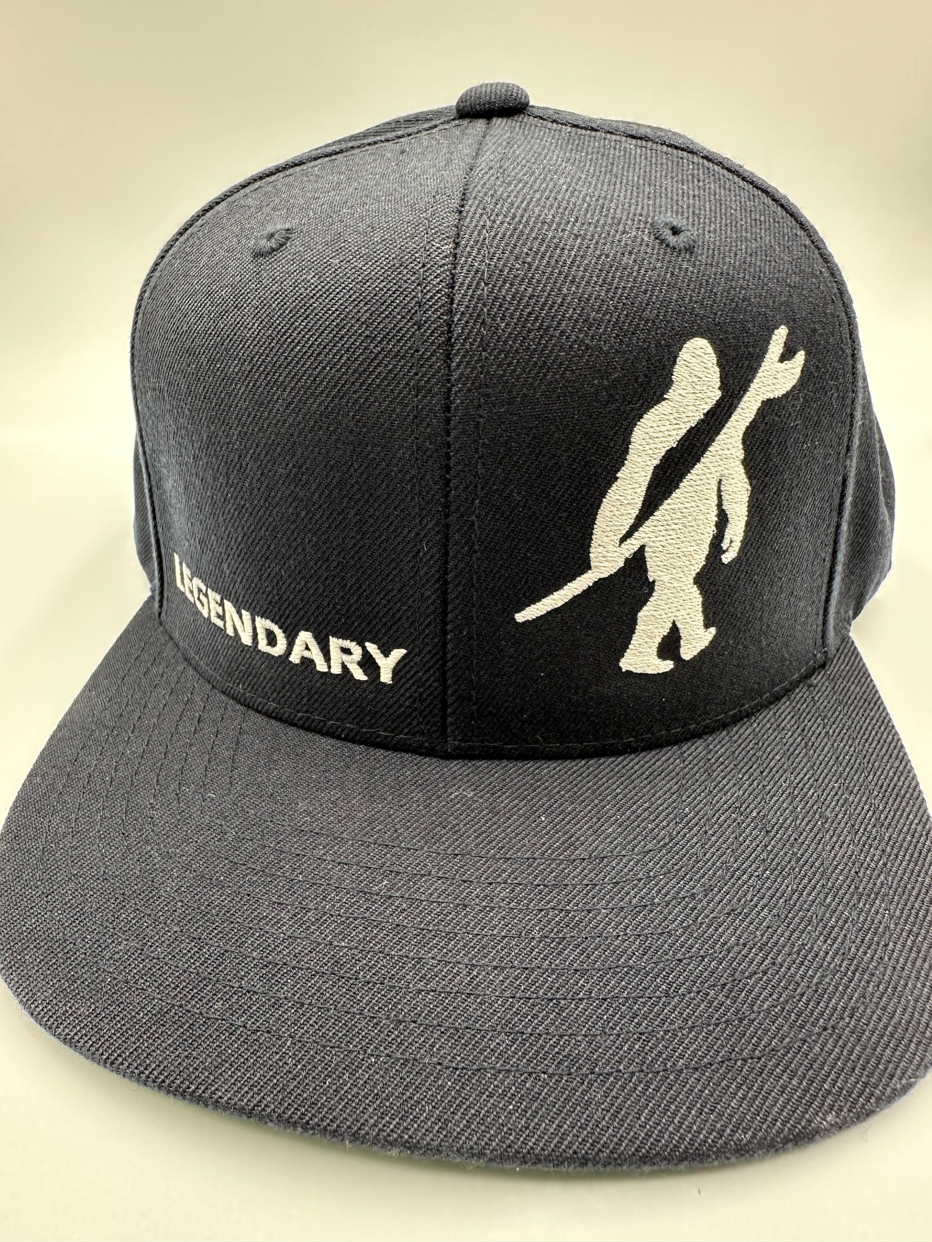 LEGENDARY Snapback Hat – Structured Flat Brim | Premium Embroidered Logo