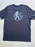 Legendary Bigfoot Navy Surf Tee – Premium Coastal T-Shirt