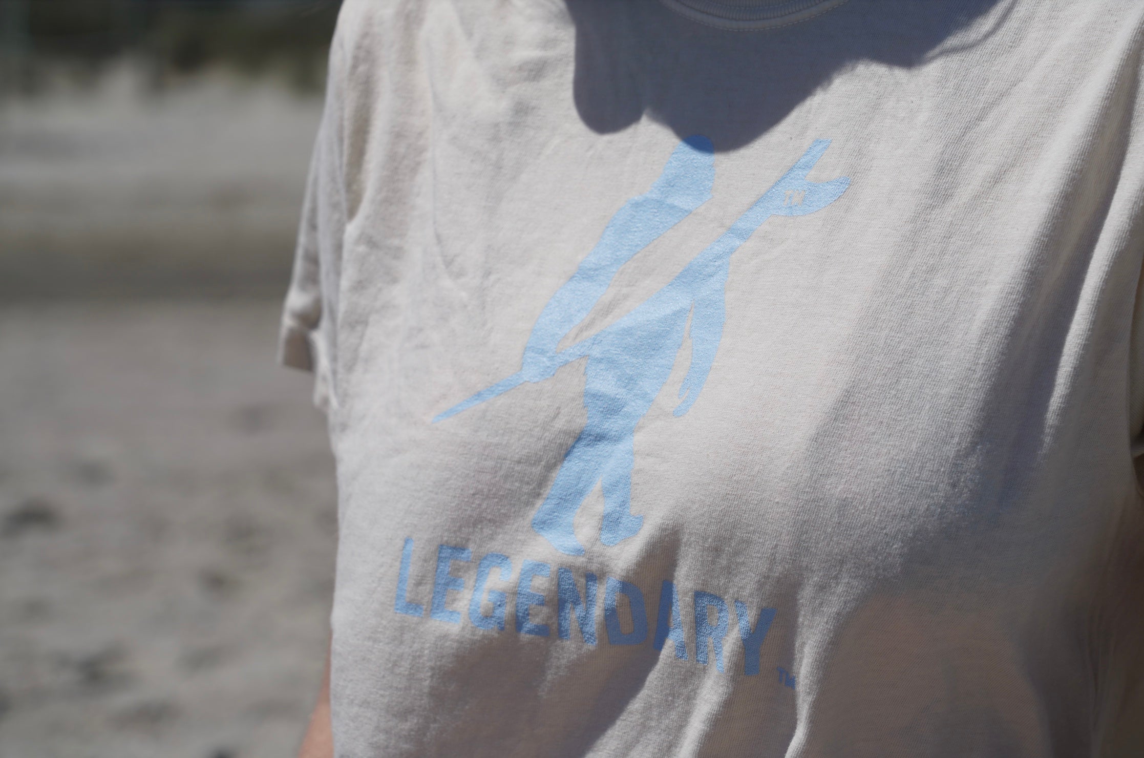 LEGENDARY Women’s Heavyweight Boxy Tee – Sand