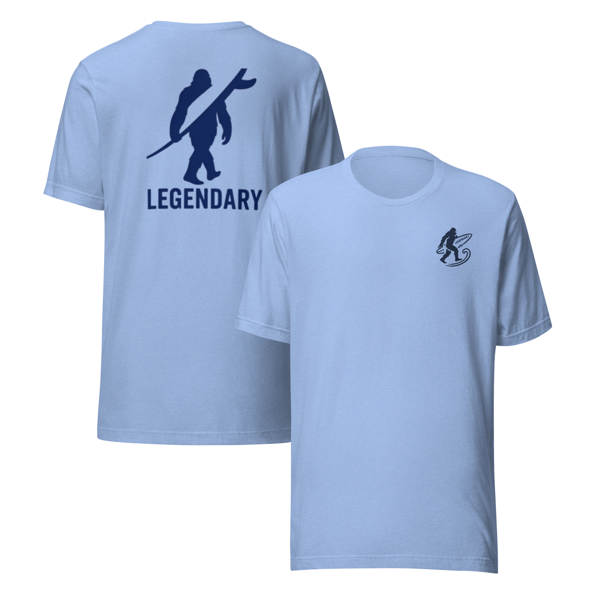 LEGENDARY Classic Unisex T-Shirt Blue
