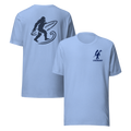 Legendary Bigfoot Blue Surf Tee – Premium Coastal T-Shirt