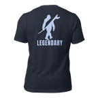 Legendary Bigfoot Navy Surf Tee – Premium Coastal T-Shirt