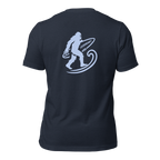Legendary Bigfoot Navy Surf Tee – Premium Coastal T-Shirt