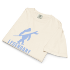 LEGENDARY Women’s Heavyweight Boxy Tee – Sand