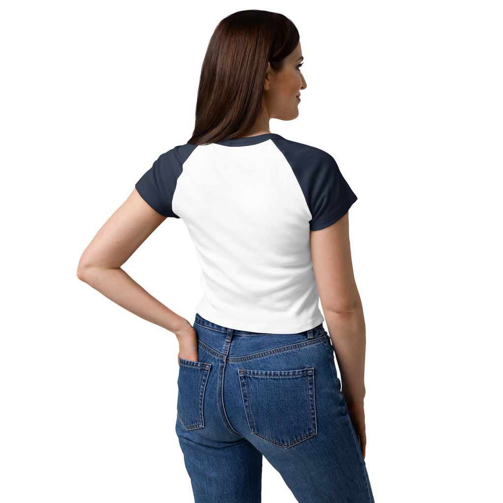 LEGENDARY Women’s Raglan Surf Tee – Fitted Coastal Graphic Shirt